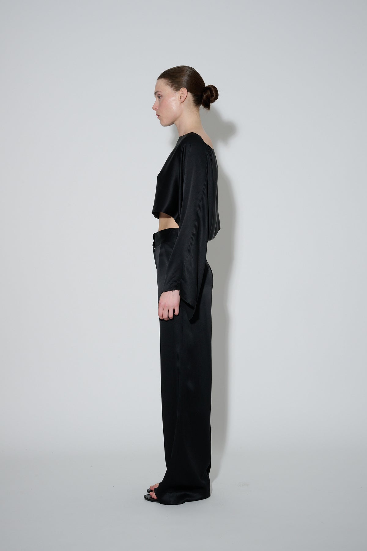 Illusion Top Black