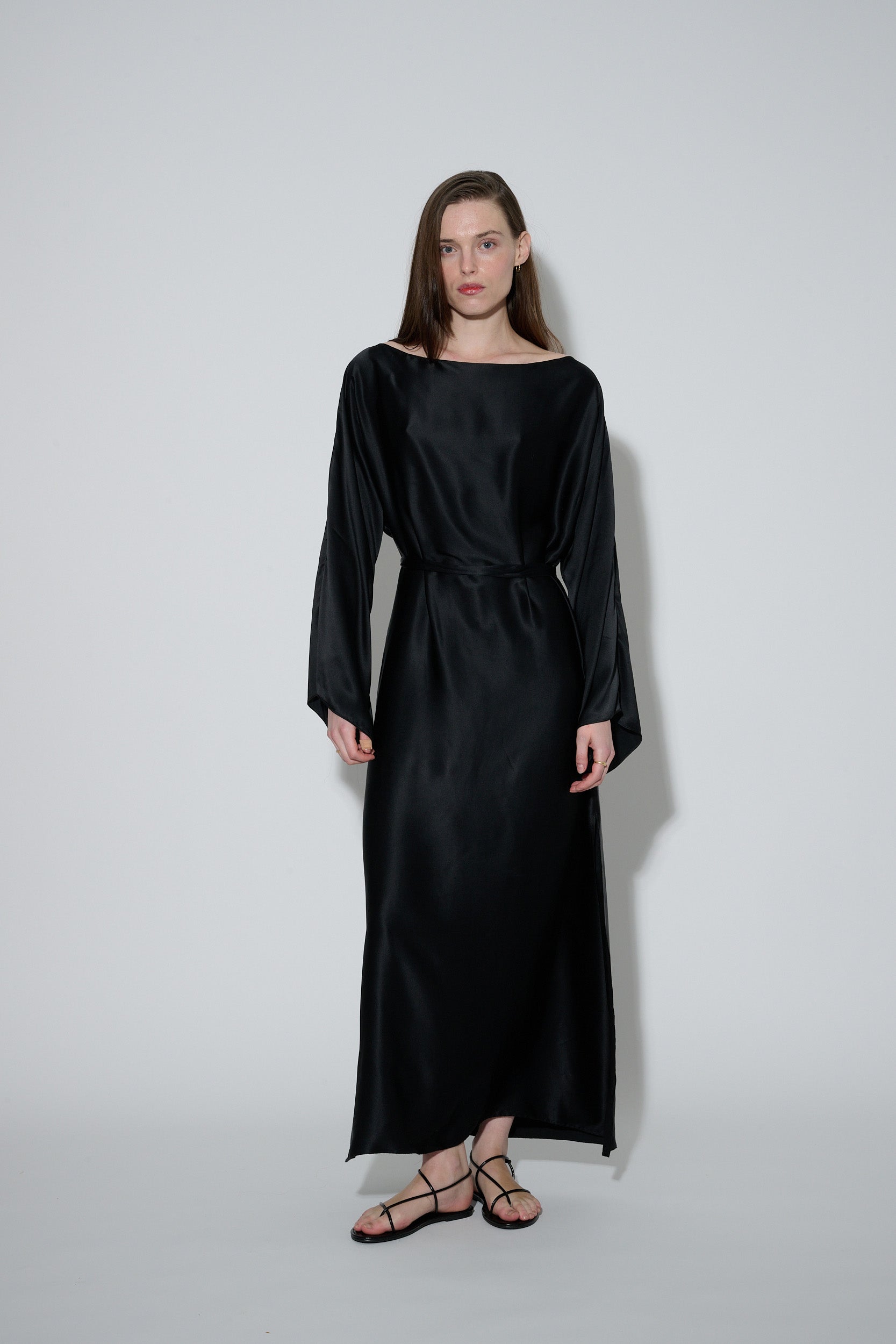 Illusion Dress Black