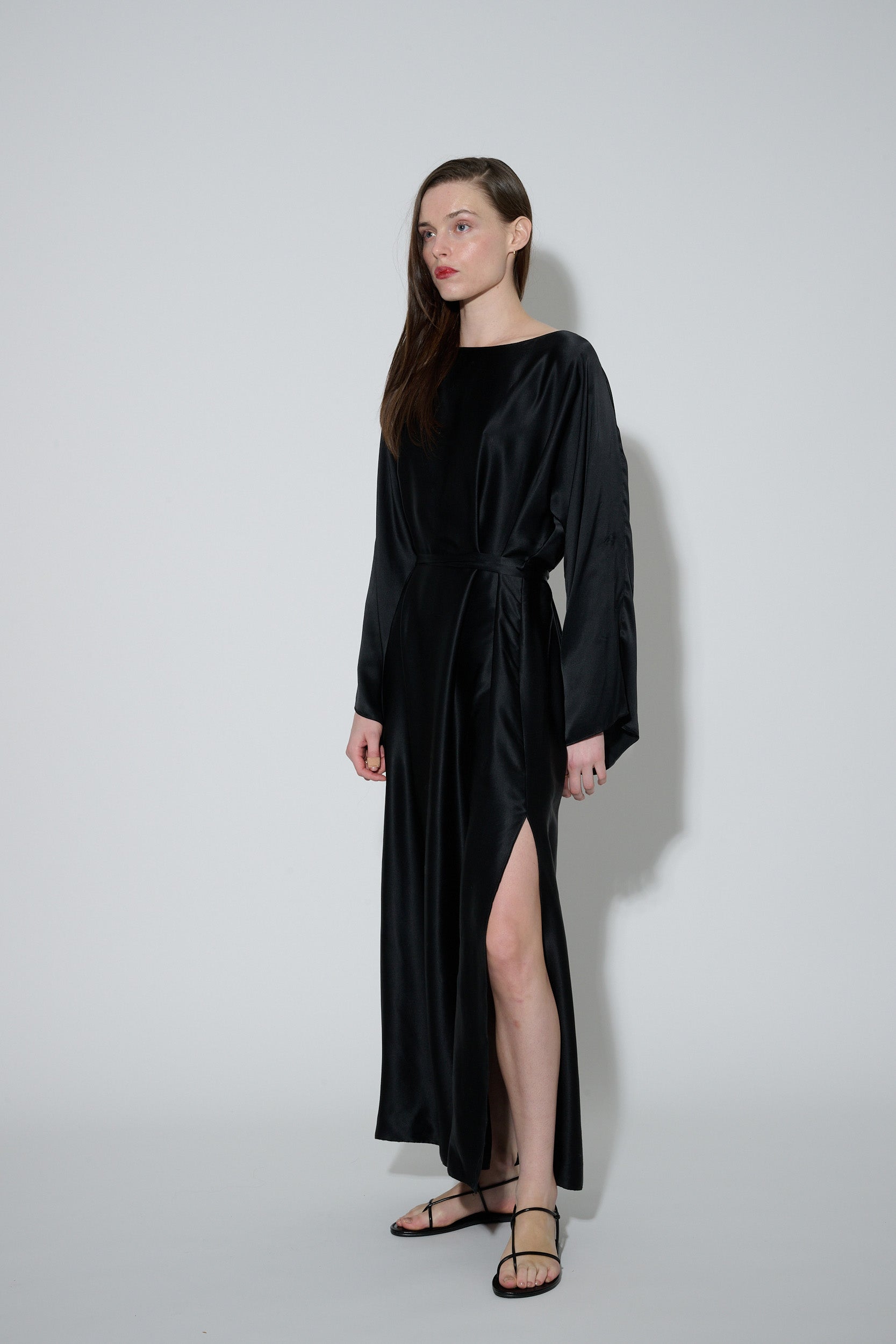 Illusion Dress Black
