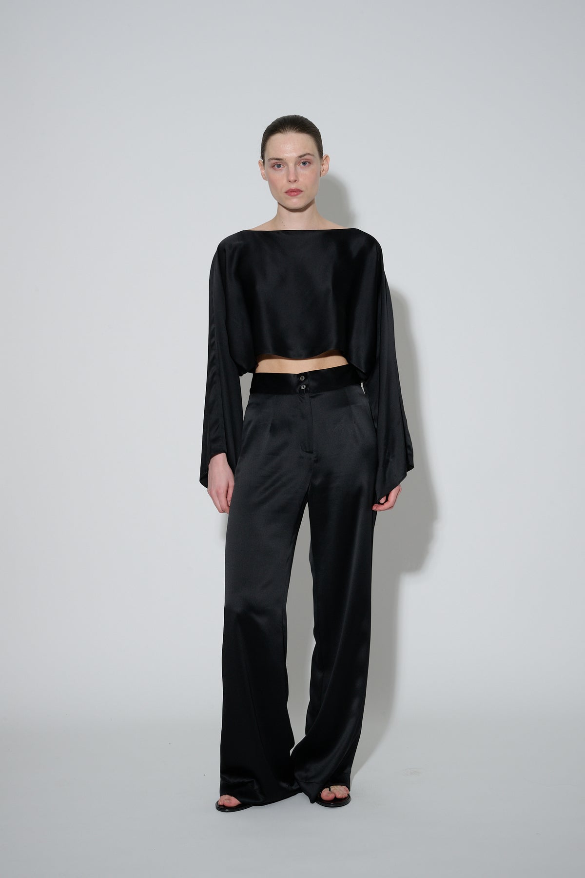 Illusion Top Black