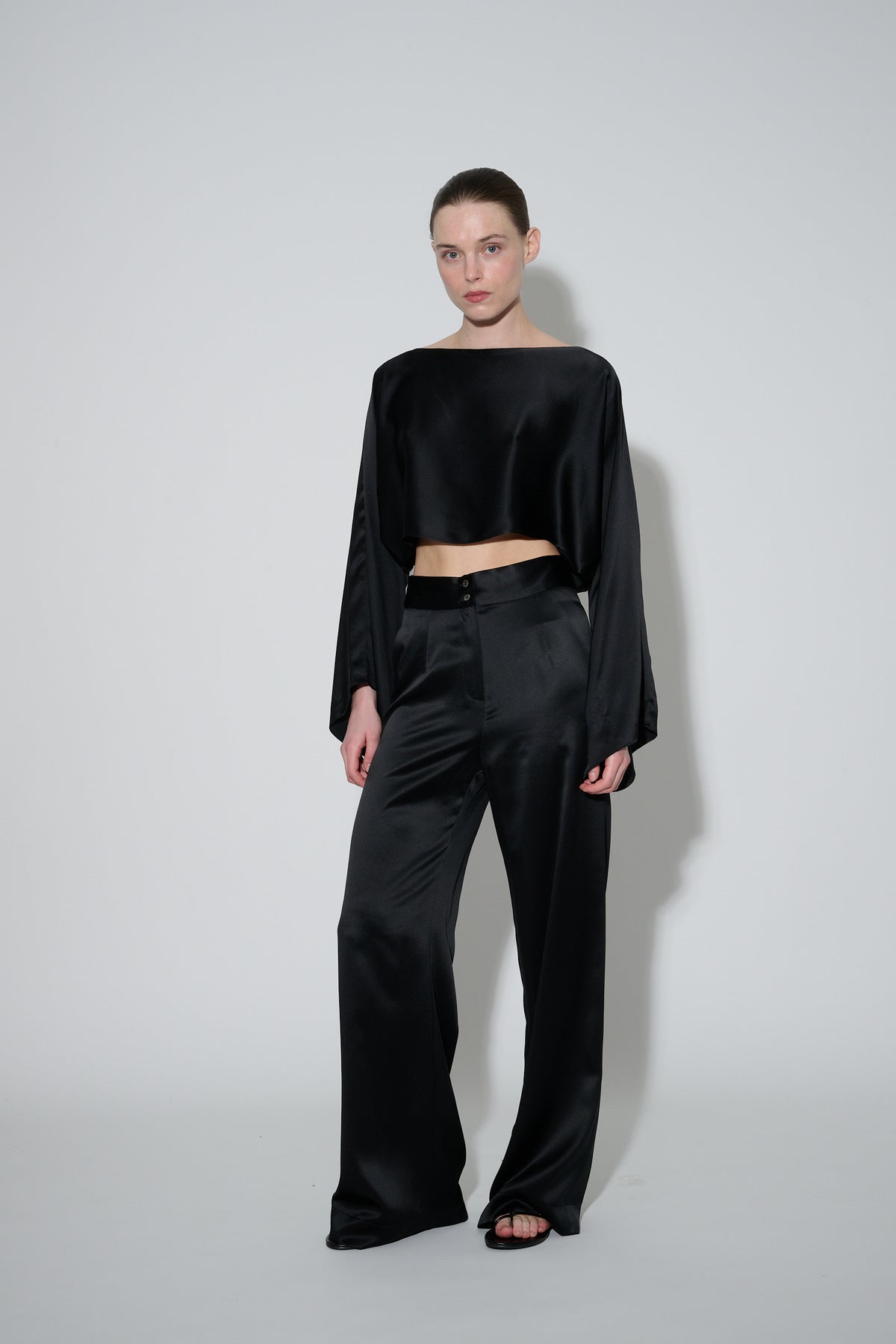 Illusion Top Black