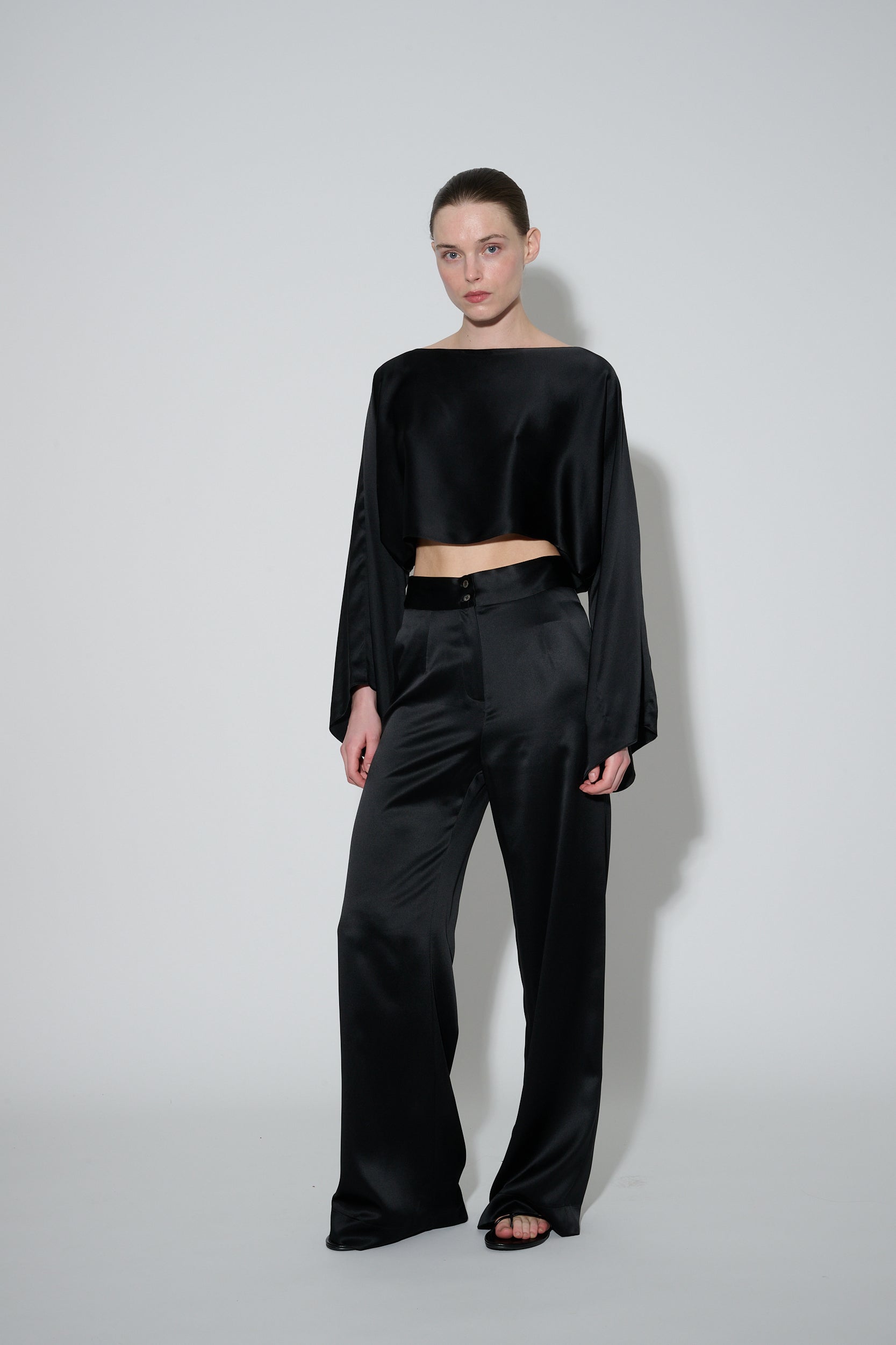 Illusion Top Black