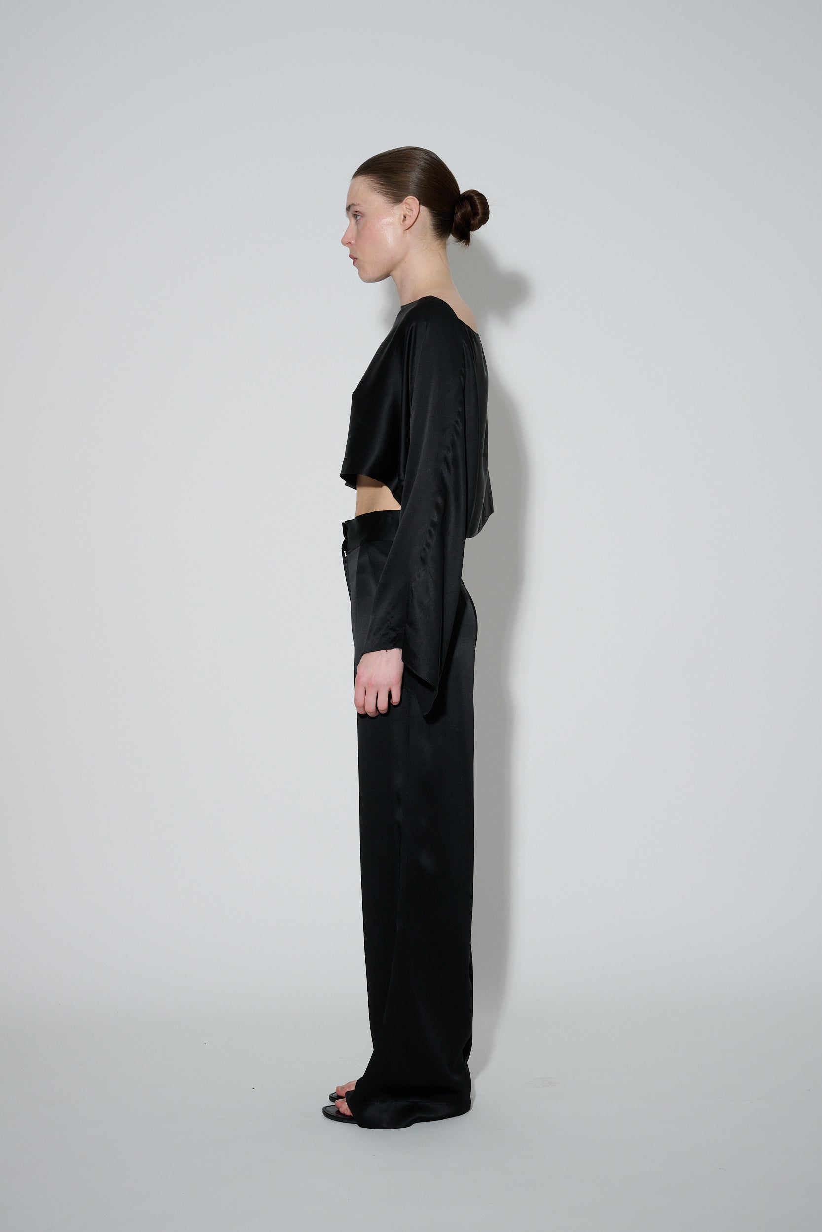 Illusion Top Black