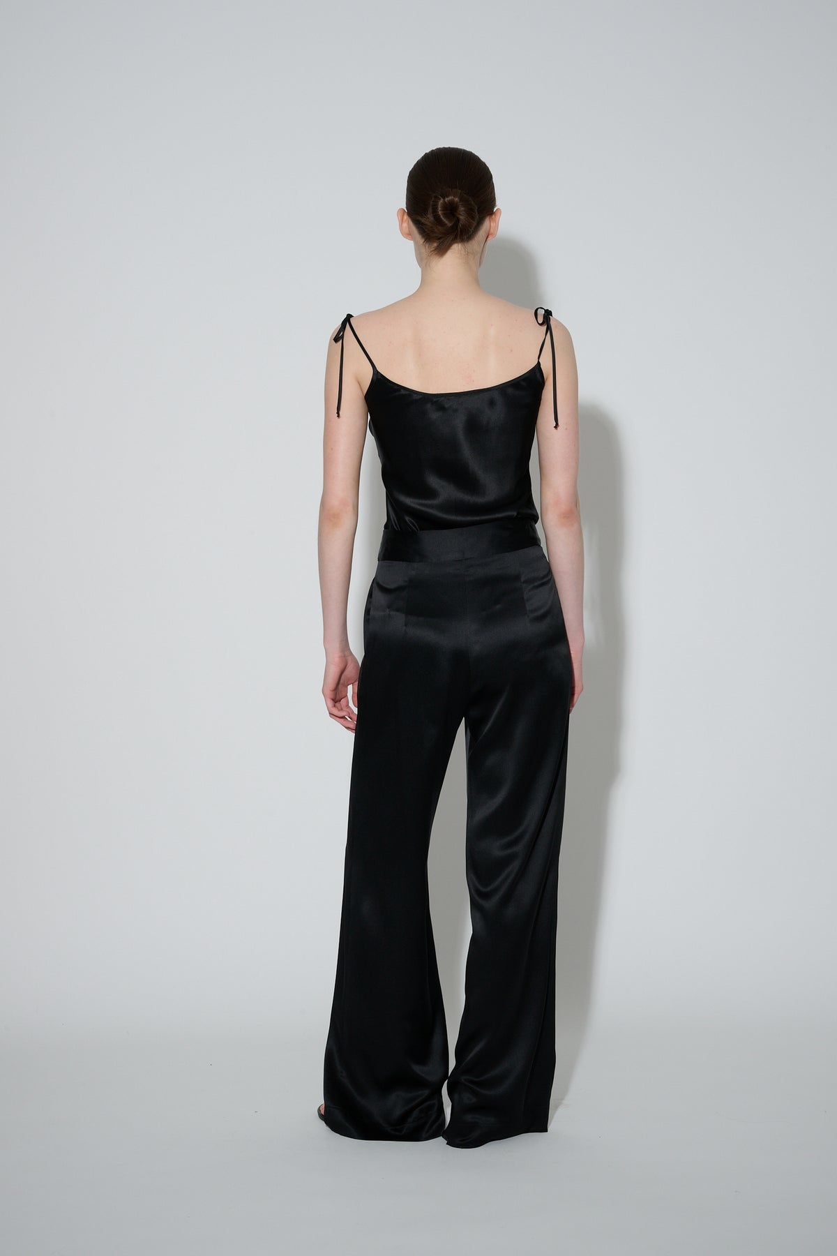 Silk Trouser Black