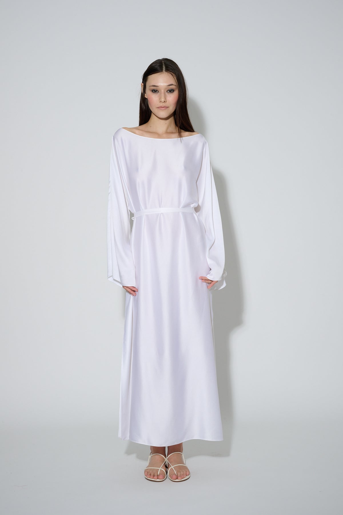 Illusion Dress White