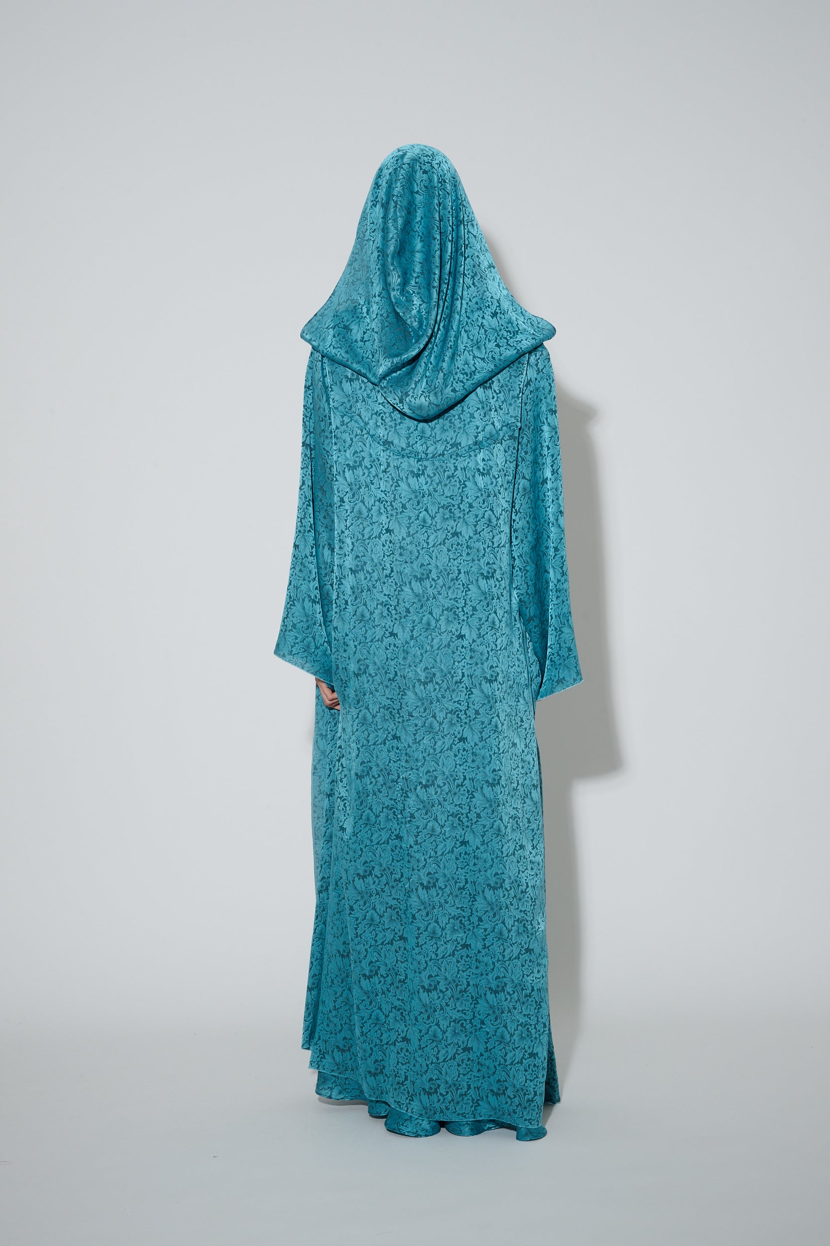 Jacquard Silk Coat
