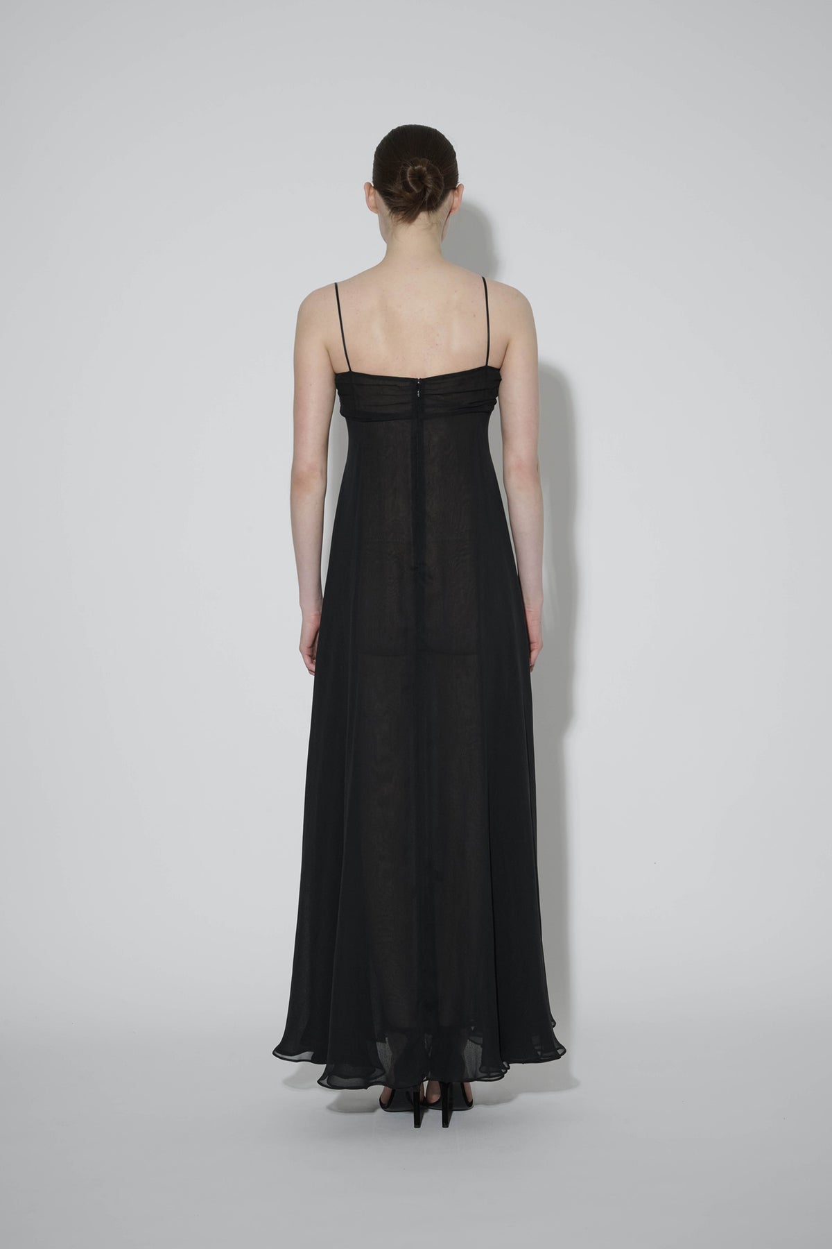 JaneBooke Bandeau Dress Black