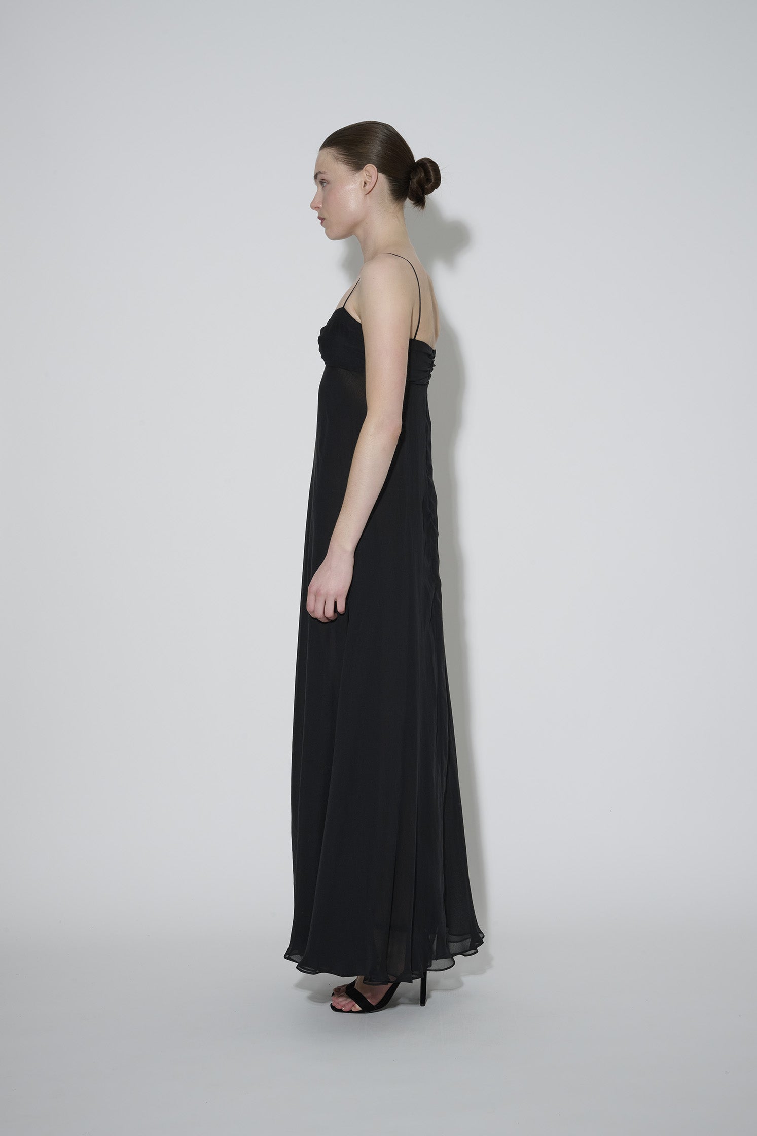 JaneBooke Bandeau Dress Black