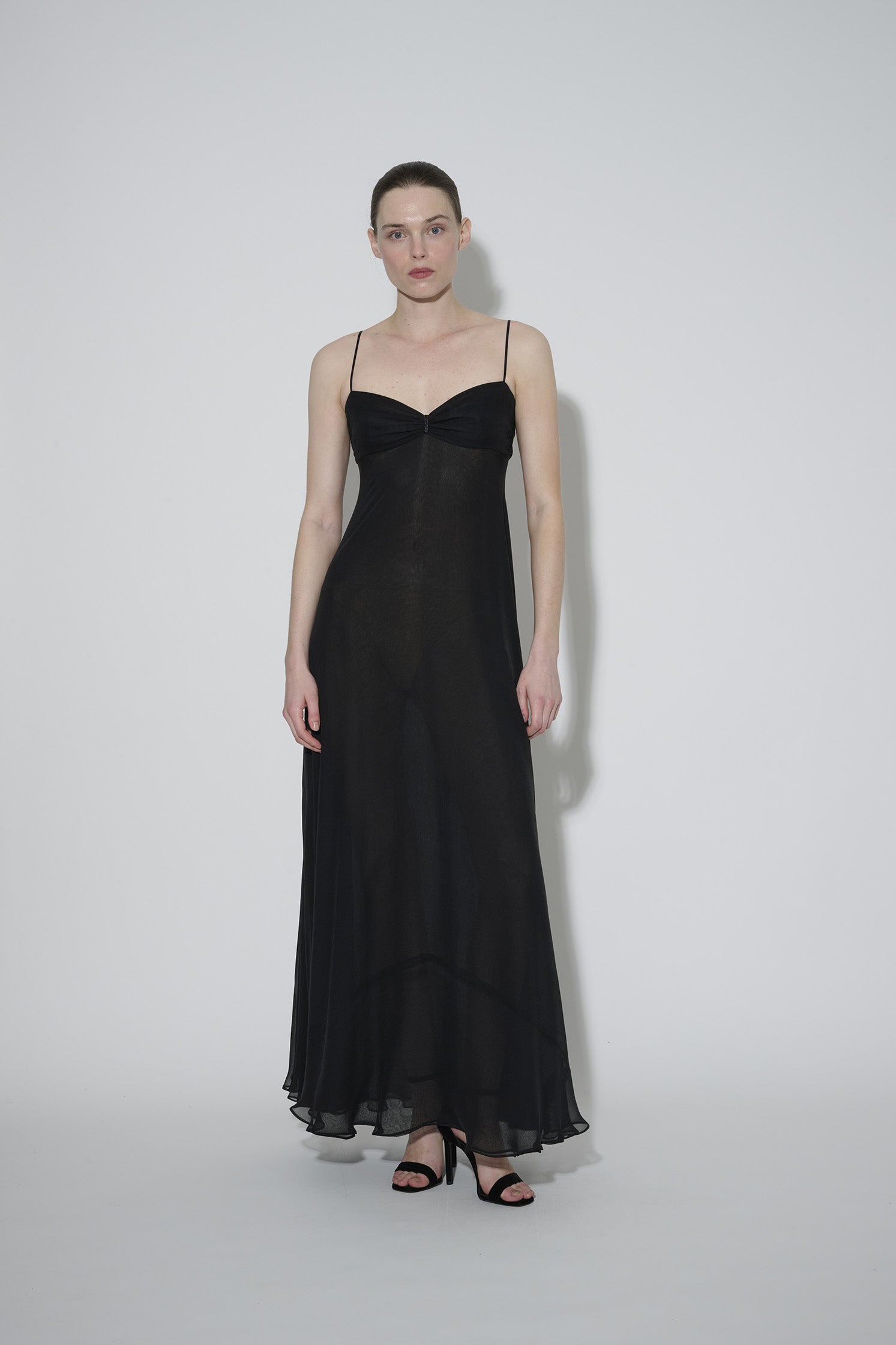 JaneBooke Bandeau Dress Black