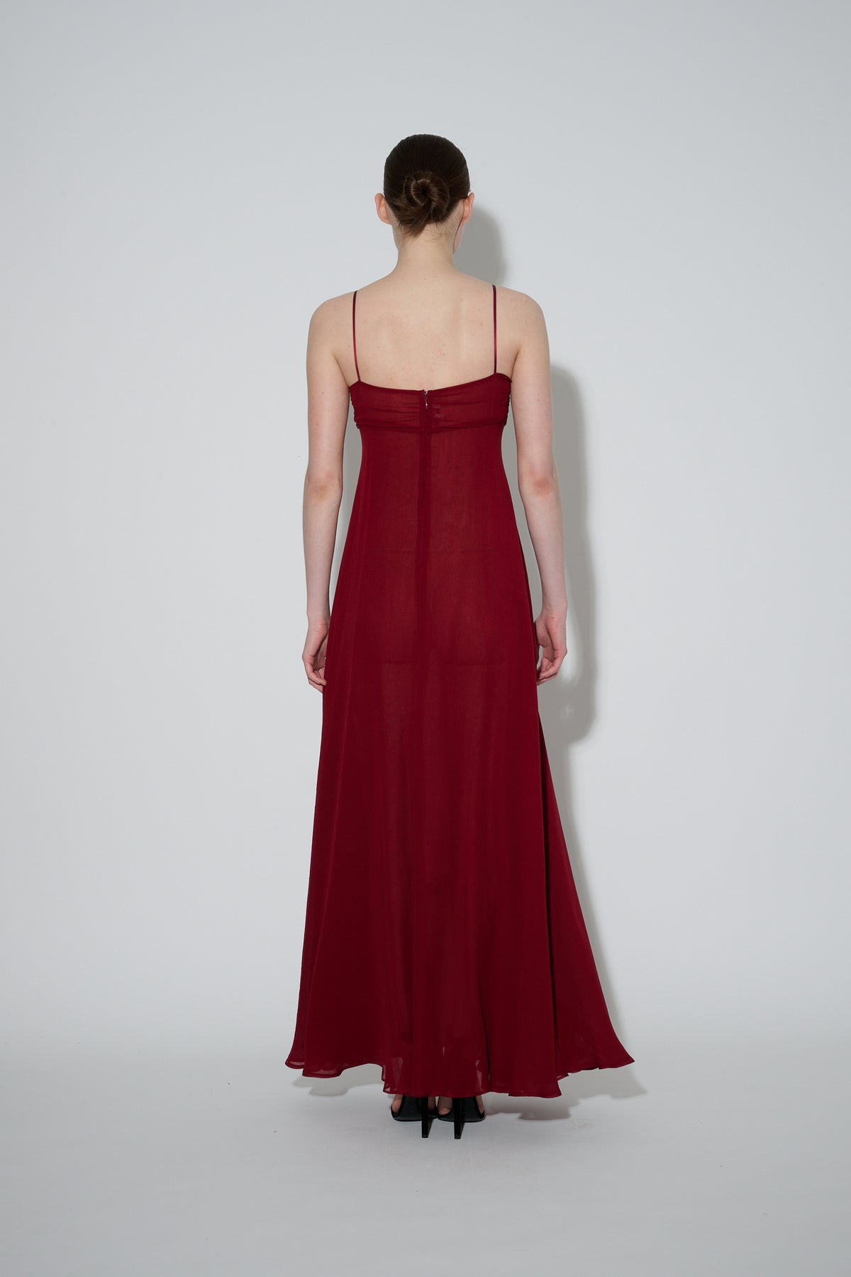 JaneBooke Bandeau Dress Red