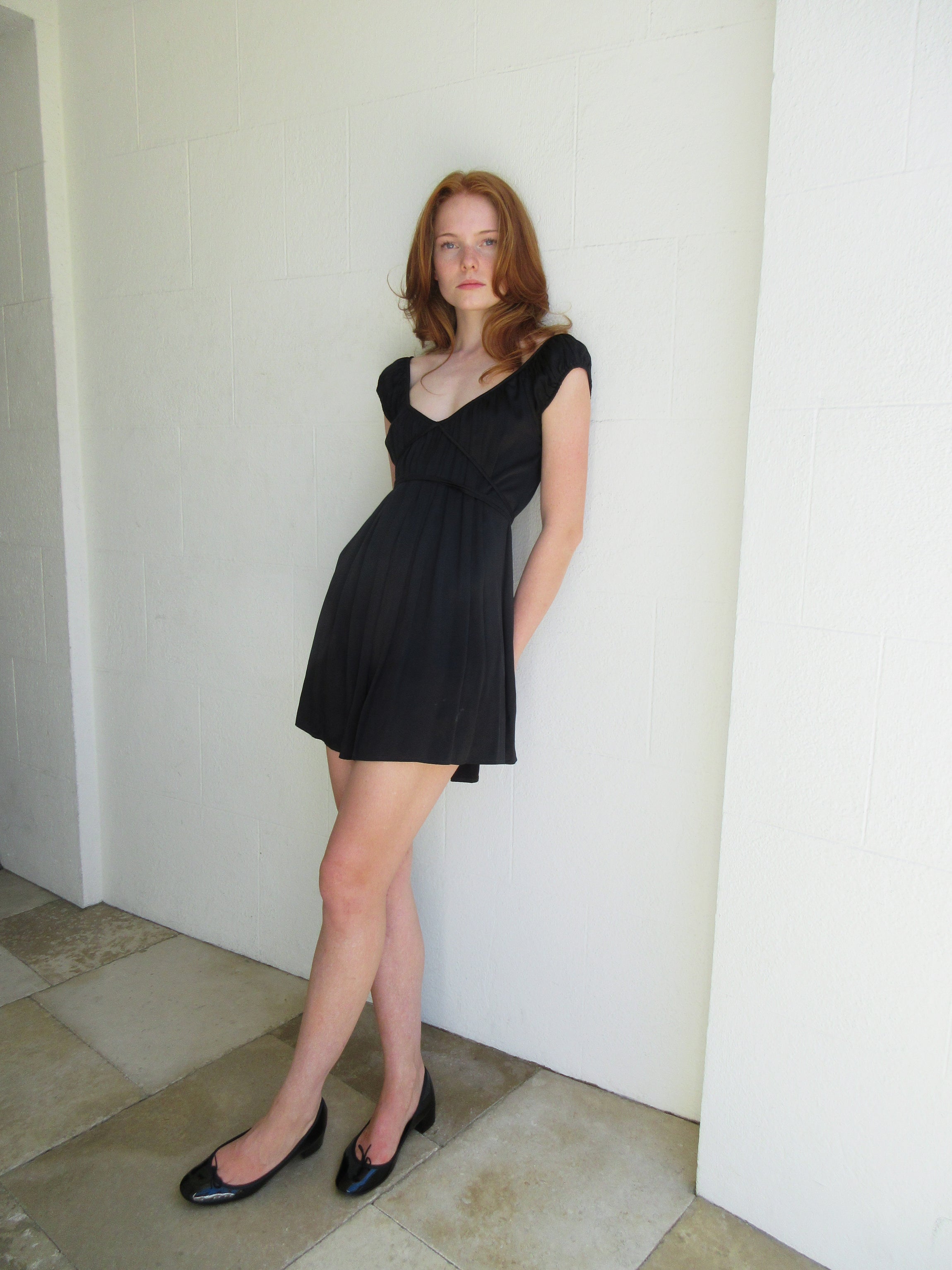 JaneBooke Cap Sleeve Mini Dress