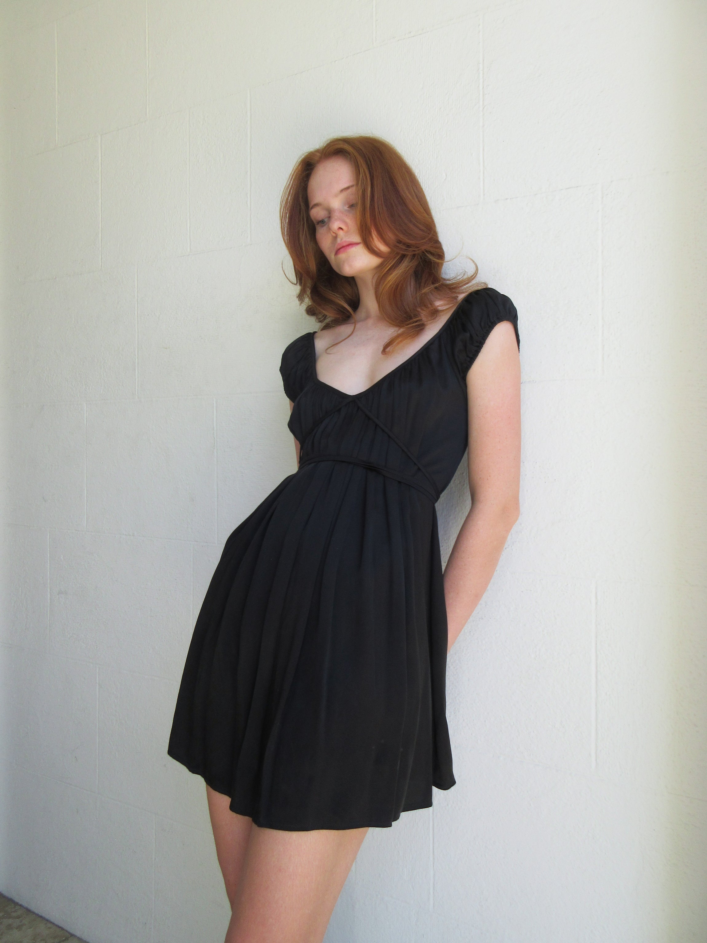 JaneBooke Cap Sleeve Mini Dress