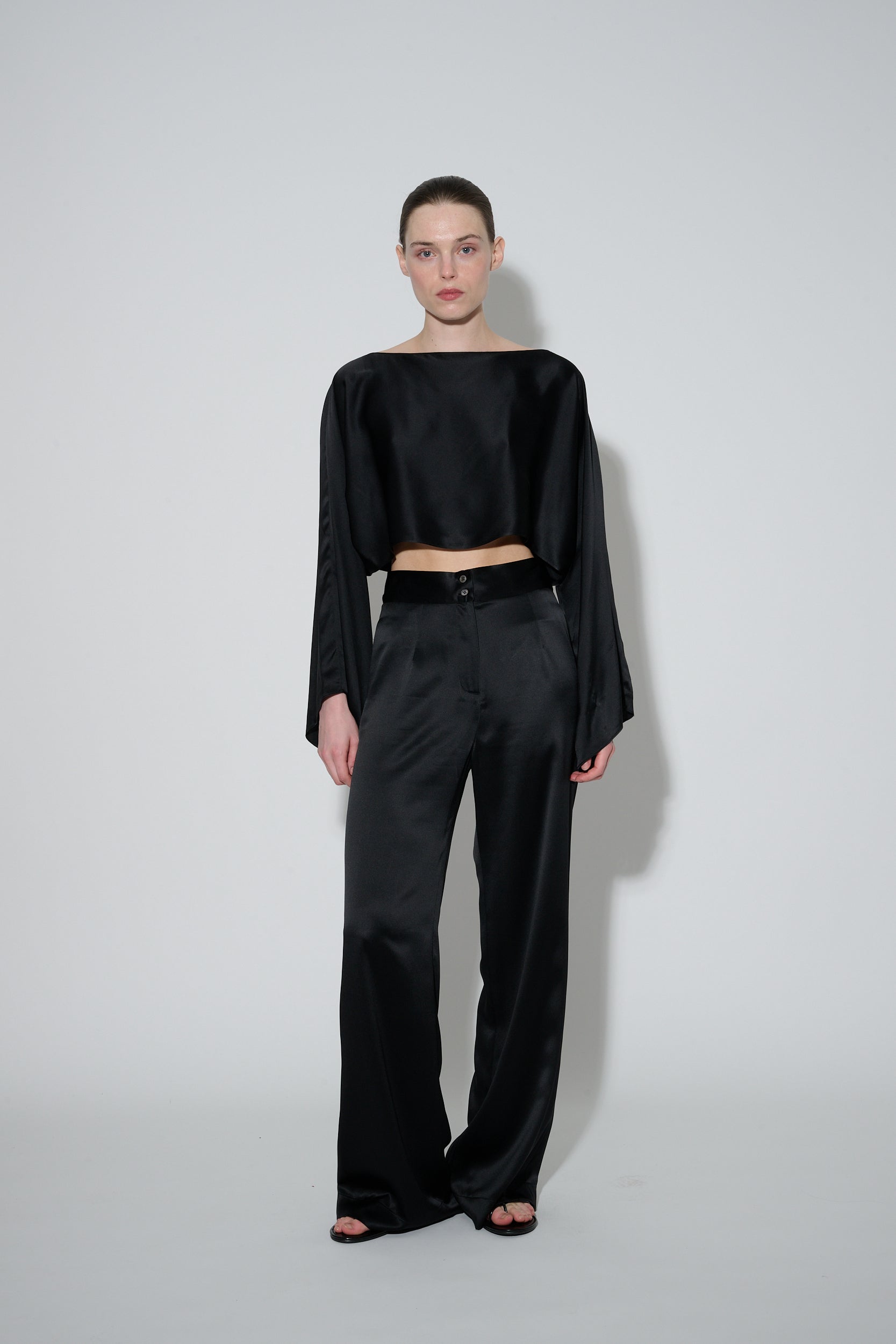 JaneBooke Dresses Illusion Top Black