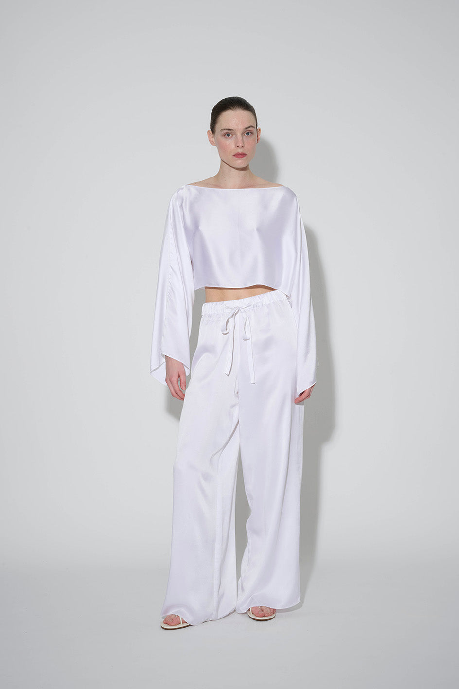 JaneBooke Dresses Illusion Top White